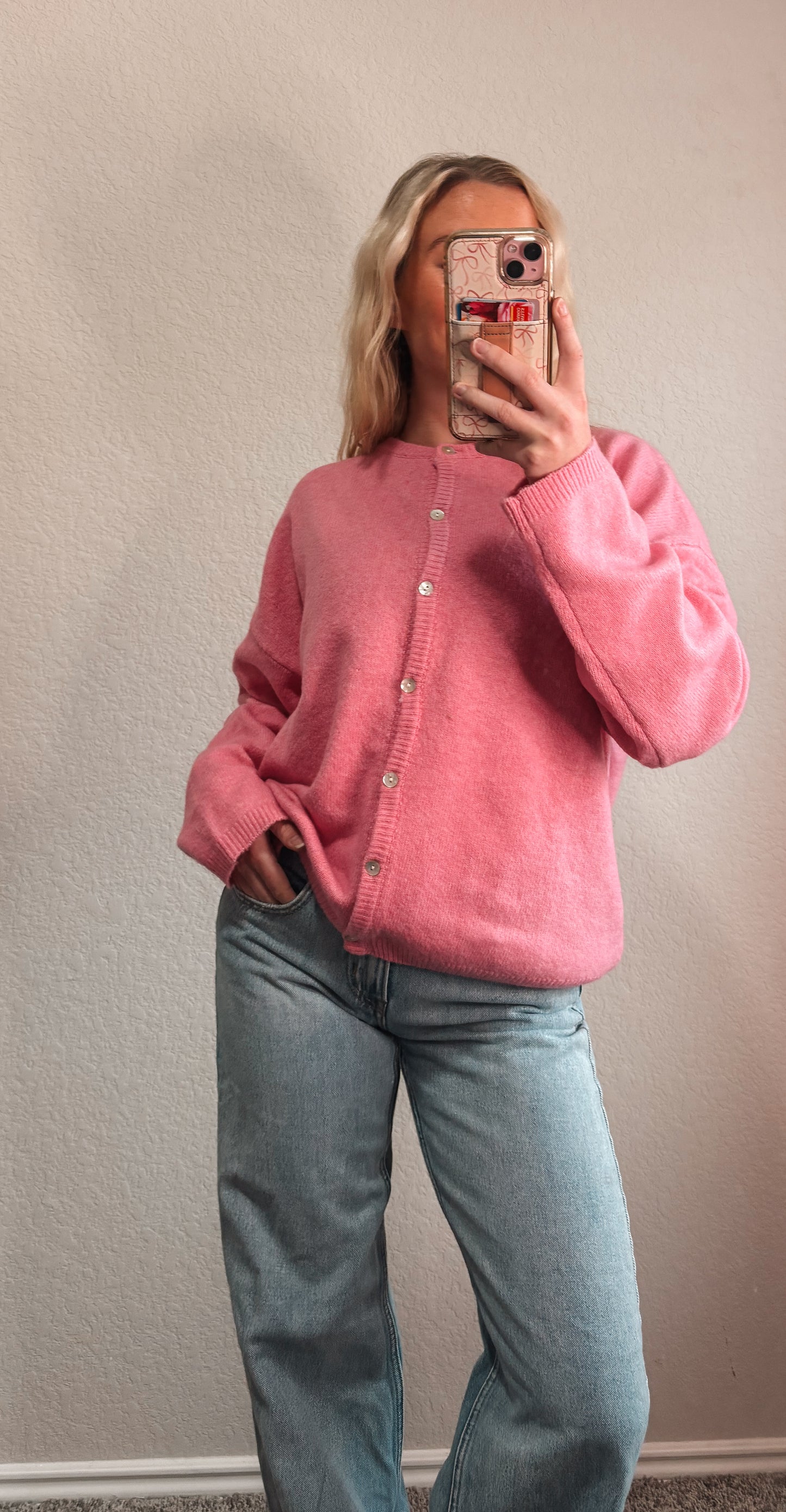 strawberry dream cardi