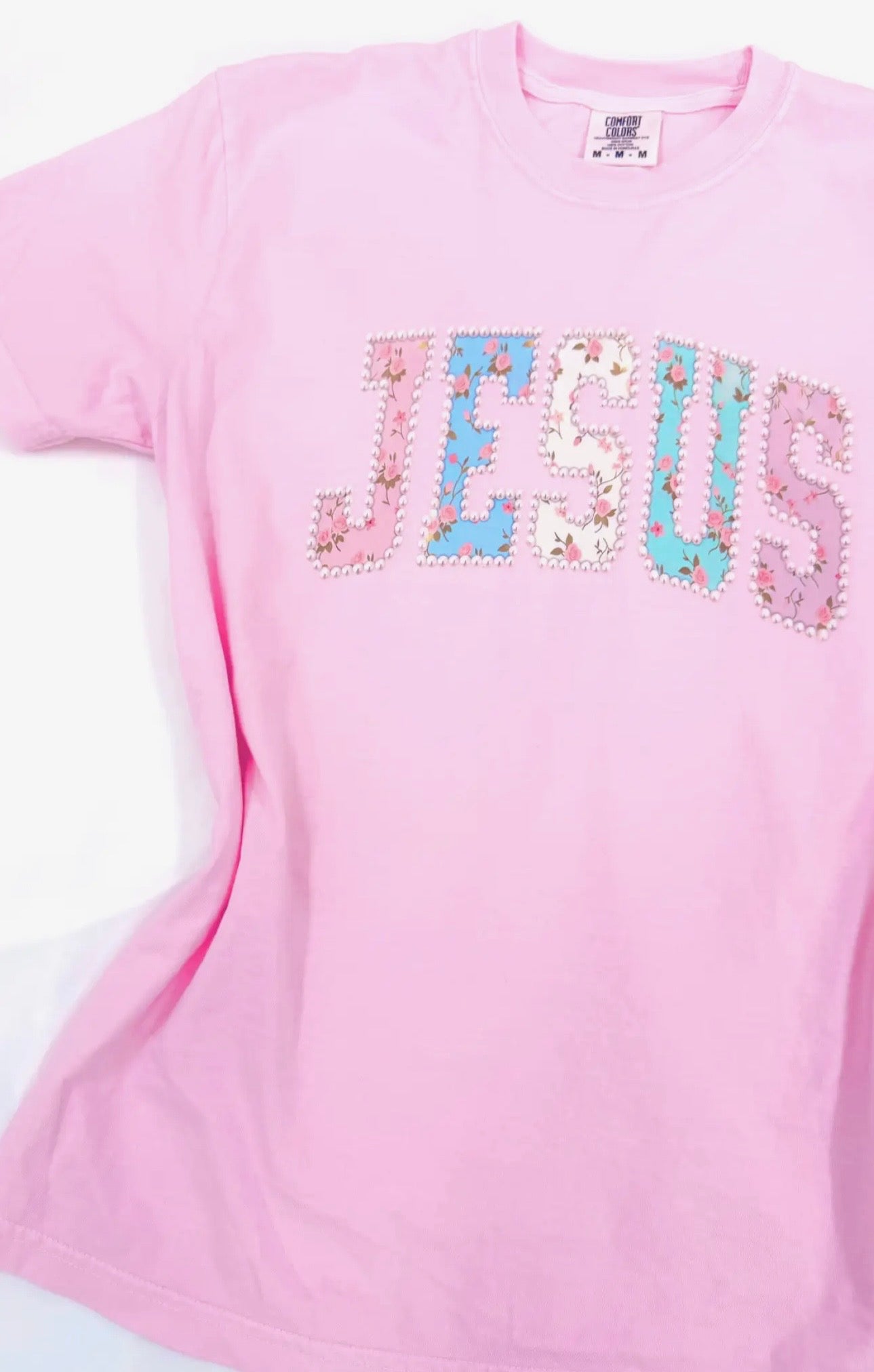 Jesus pearl tee