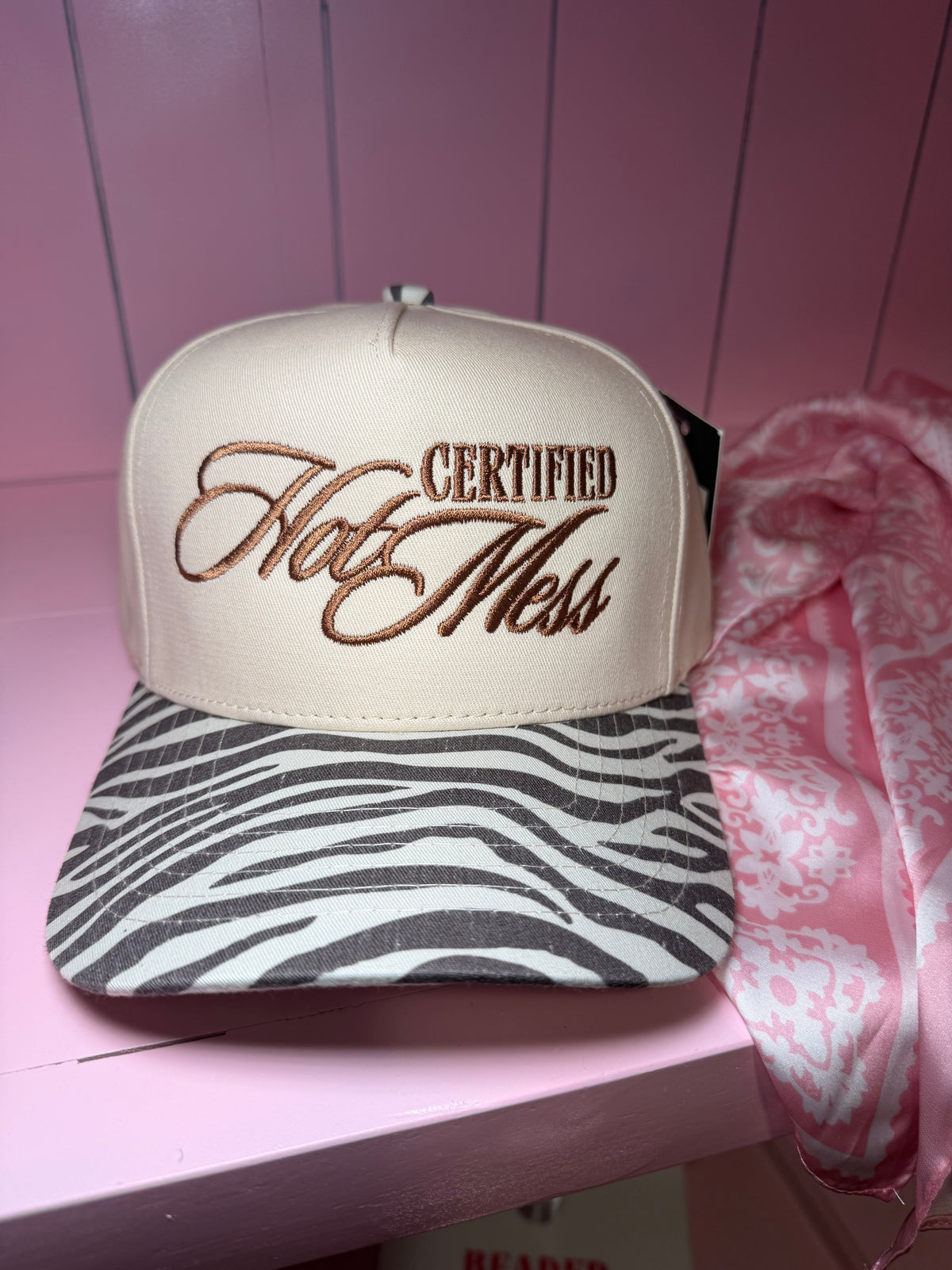 hot mess trucker hat