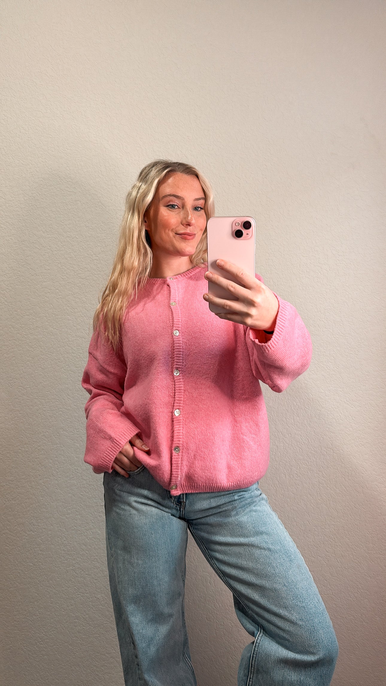 strawberry dream cardi