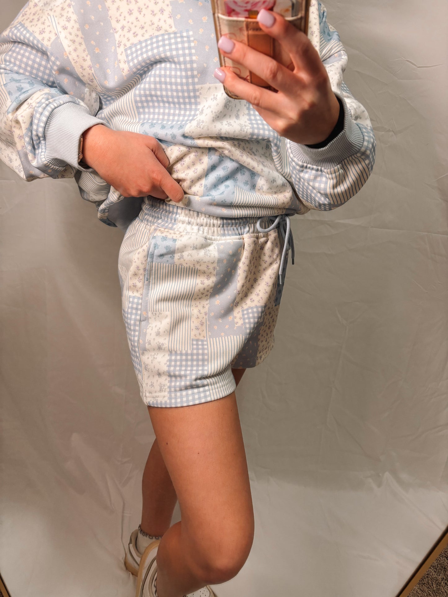 cloud 9 quilted shorts