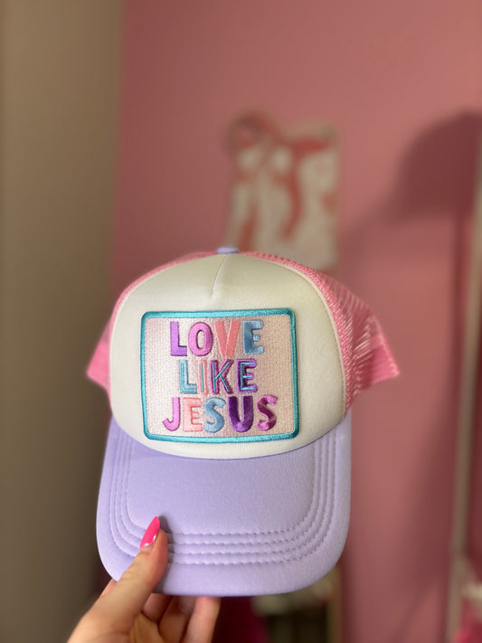 Love Like Jesus Trucker Hat
