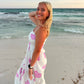 pink seashell dress