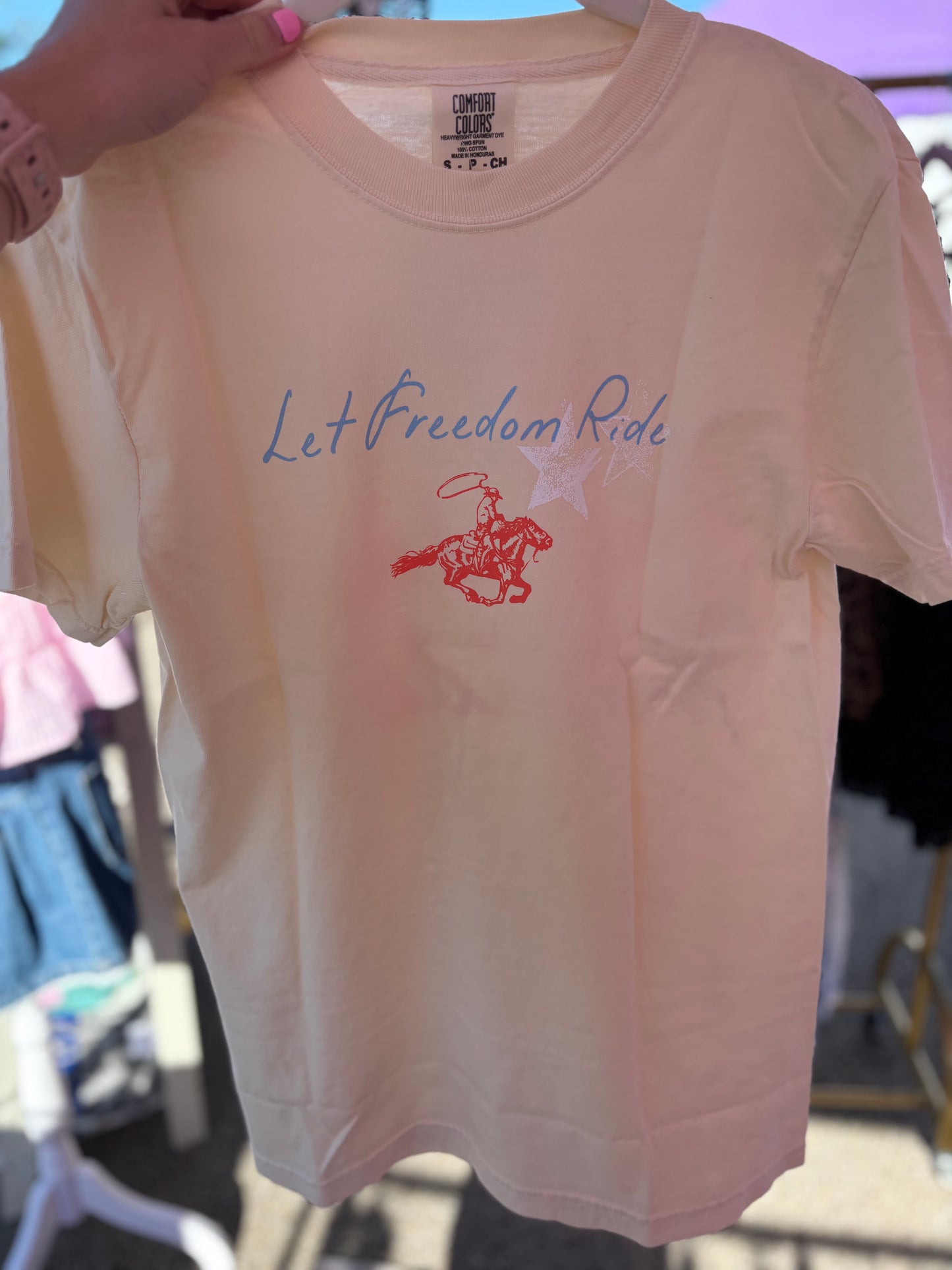 let freedom ride tee