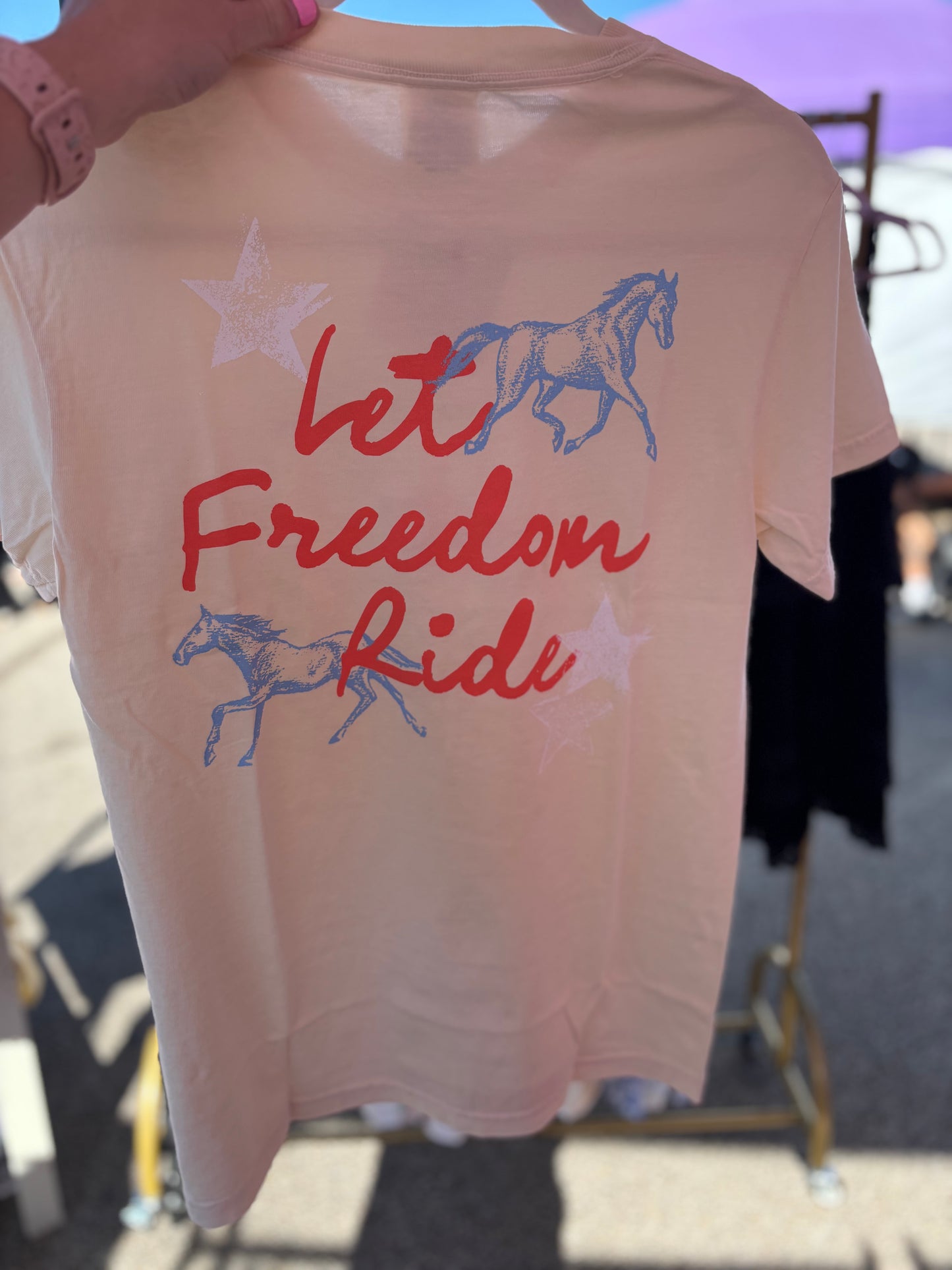 let freedom ride tee
