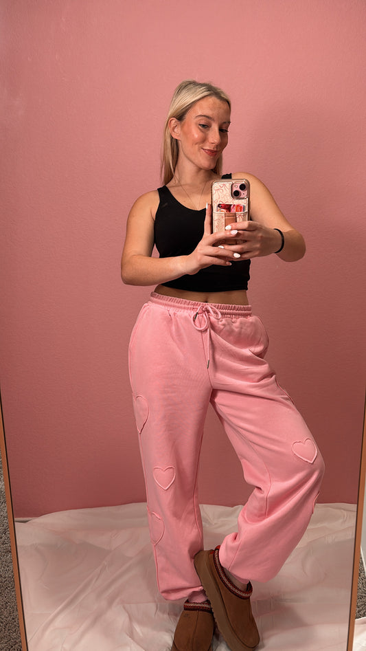 lover girl pink sweats