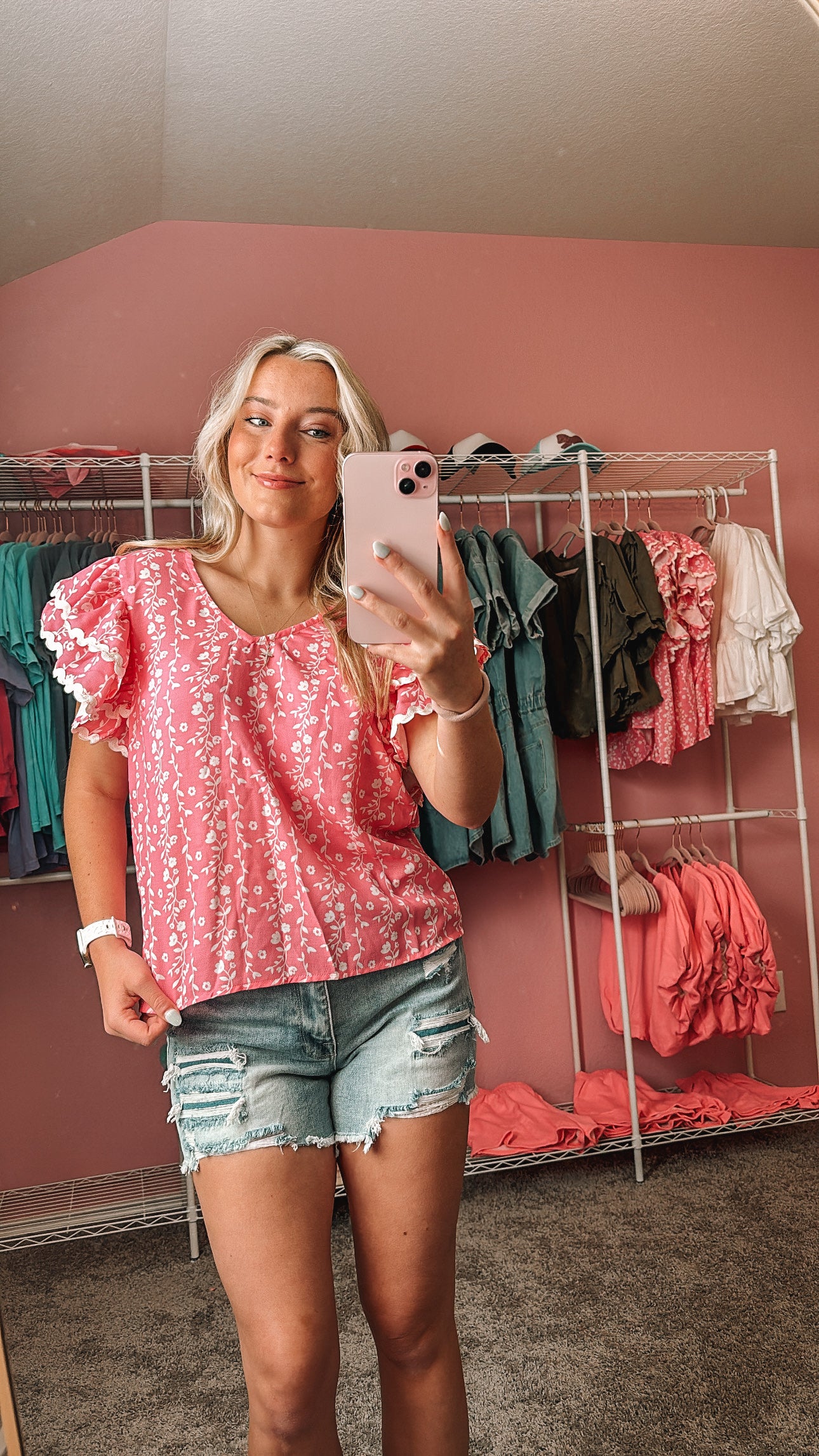 Floral fun top