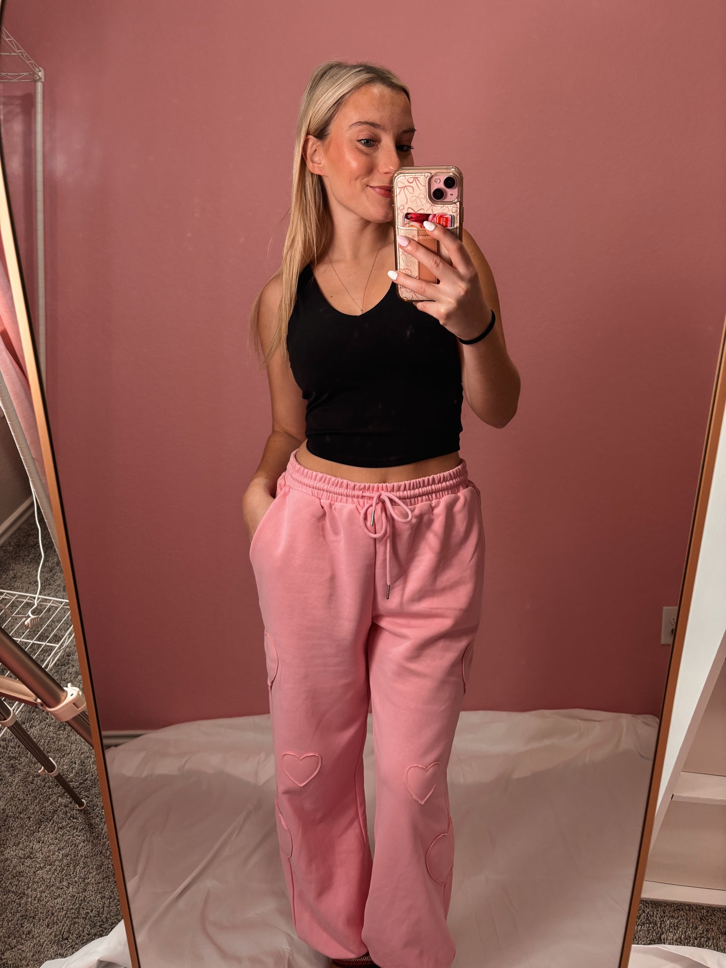lover girl pink sweats