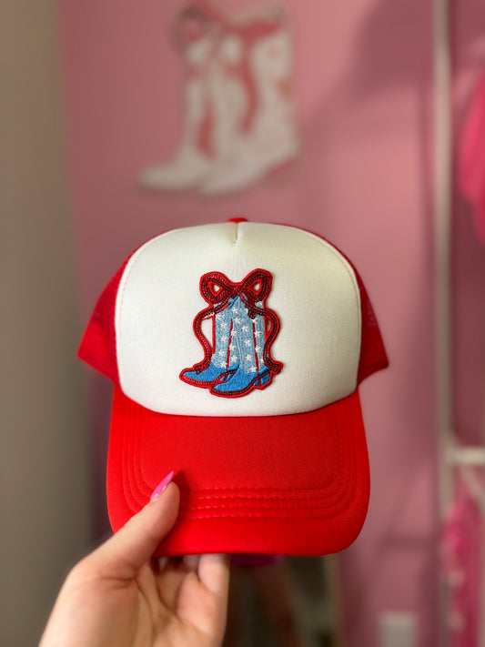 Patriotic Trucker Hat