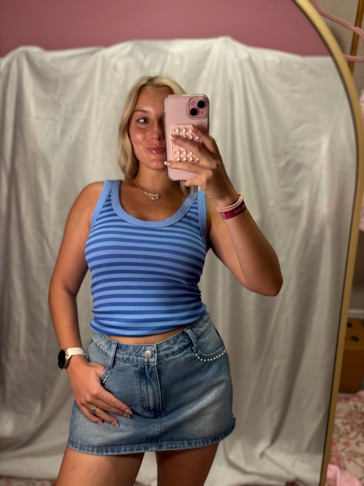 everyday striped tank