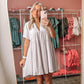 Lilac flowy dress