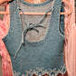 miley denim top