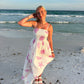 pink seashell dress