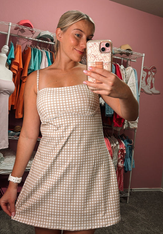 neutral polly pocket dress