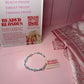 Blue pearl sprinkle bracelet