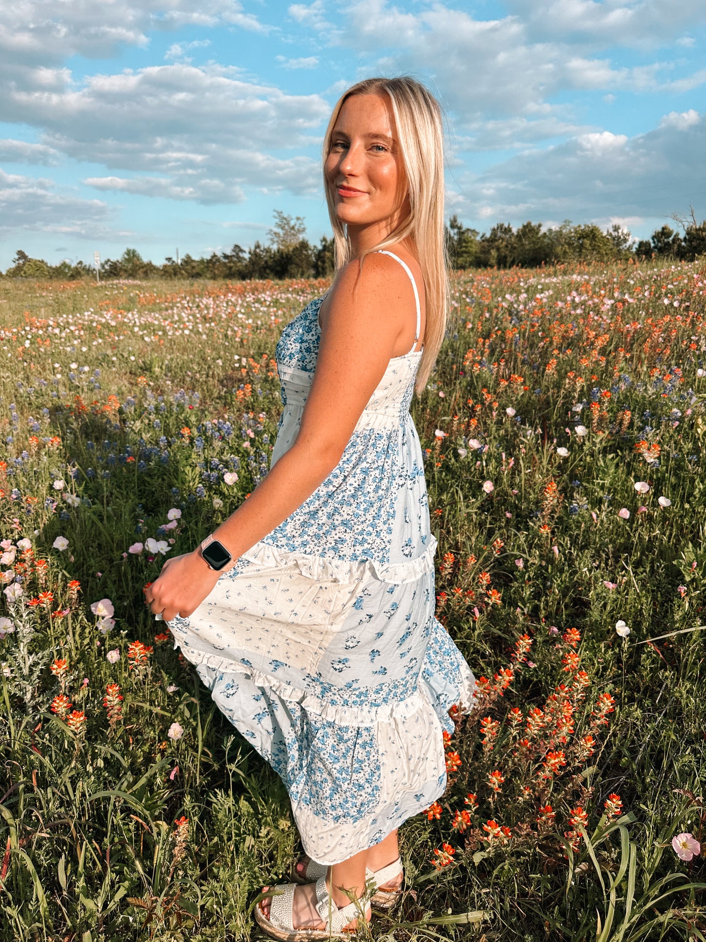 bluebonnet dress