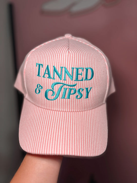 tanned & tipsy hat