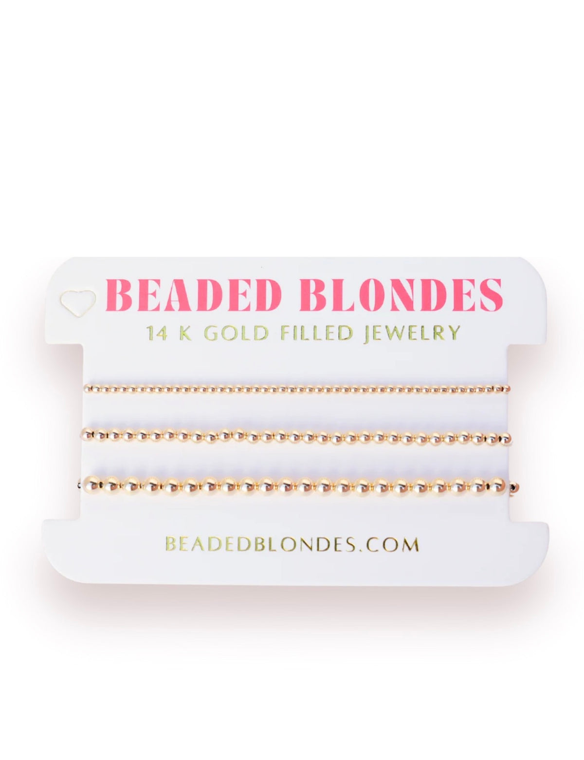 2MM + 3MM bracelet stack (gold)