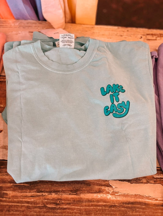 Lake it easy tee